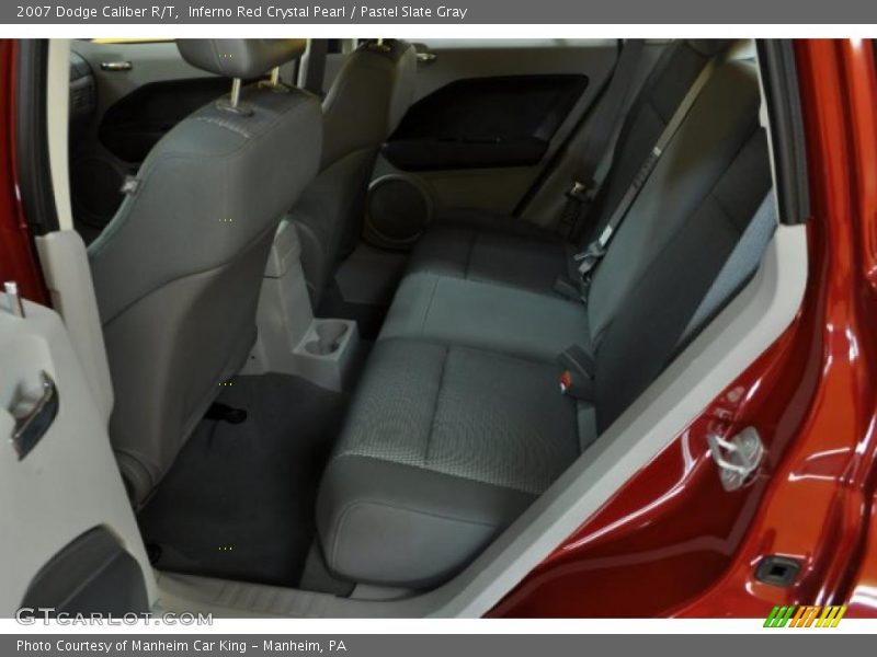 Inferno Red Crystal Pearl / Pastel Slate Gray 2007 Dodge Caliber R/T