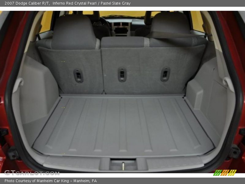 Inferno Red Crystal Pearl / Pastel Slate Gray 2007 Dodge Caliber R/T