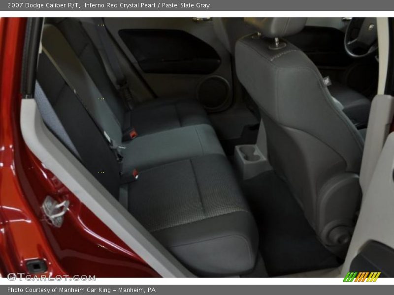 Inferno Red Crystal Pearl / Pastel Slate Gray 2007 Dodge Caliber R/T