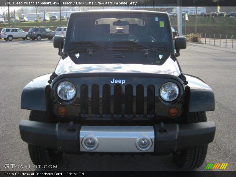 Black / Dark Slate Gray/Medium Slate Gray 2008 Jeep Wrangler Sahara 4x4