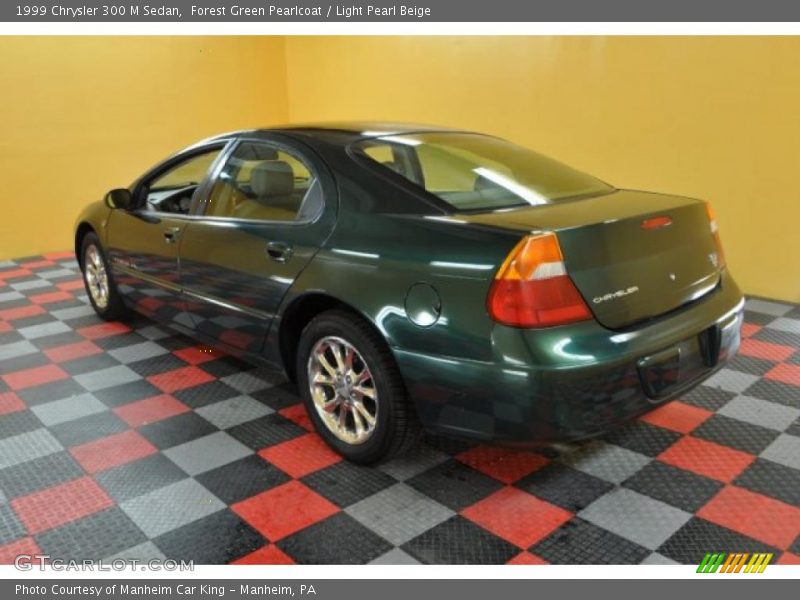 Forest Green Pearlcoat / Light Pearl Beige 1999 Chrysler 300 M Sedan