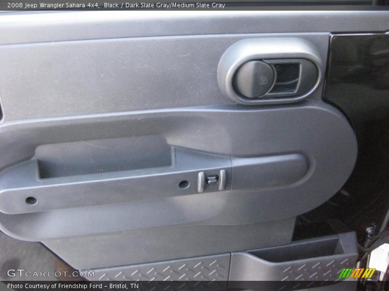 Black / Dark Slate Gray/Medium Slate Gray 2008 Jeep Wrangler Sahara 4x4