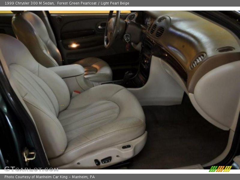 Forest Green Pearlcoat / Light Pearl Beige 1999 Chrysler 300 M Sedan