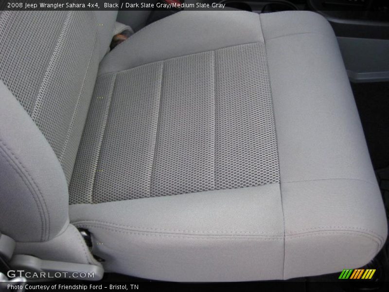 Black / Dark Slate Gray/Medium Slate Gray 2008 Jeep Wrangler Sahara 4x4