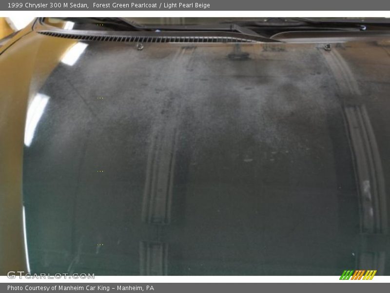 Forest Green Pearlcoat / Light Pearl Beige 1999 Chrysler 300 M Sedan