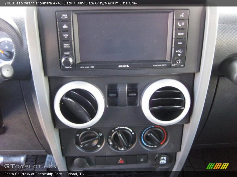 Black / Dark Slate Gray/Medium Slate Gray 2008 Jeep Wrangler Sahara 4x4