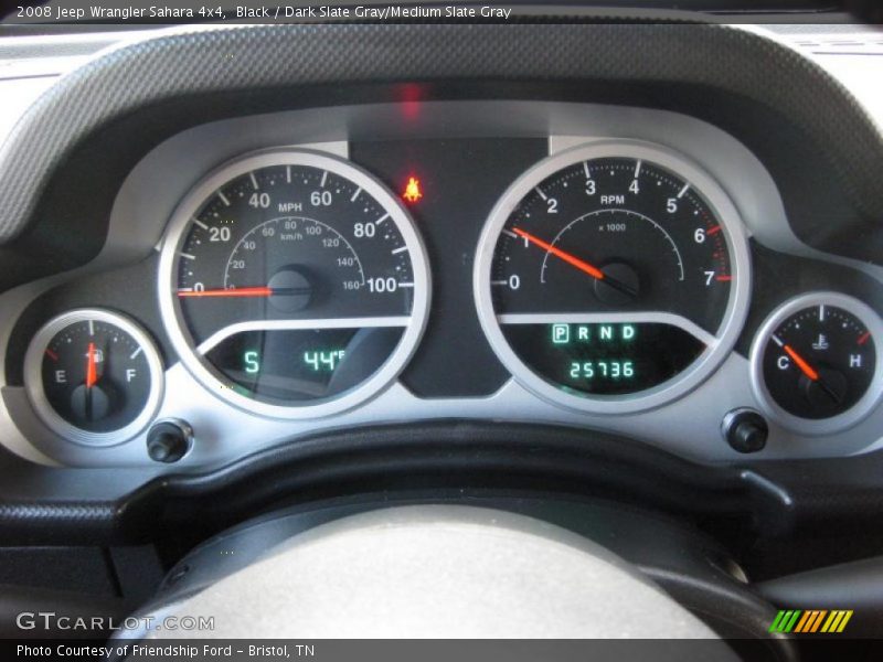 Black / Dark Slate Gray/Medium Slate Gray 2008 Jeep Wrangler Sahara 4x4