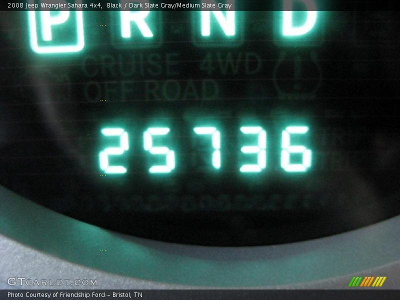 Black / Dark Slate Gray/Medium Slate Gray 2008 Jeep Wrangler Sahara 4x4