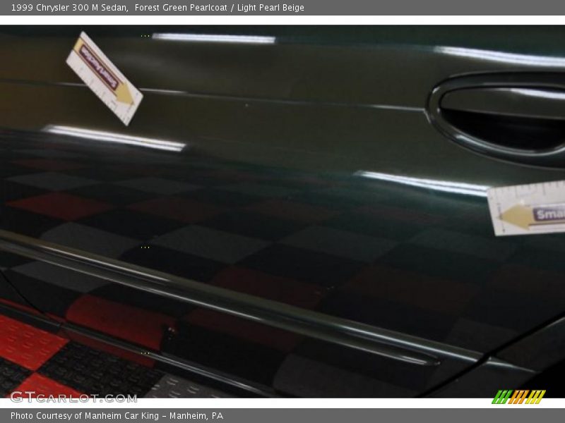 Forest Green Pearlcoat / Light Pearl Beige 1999 Chrysler 300 M Sedan