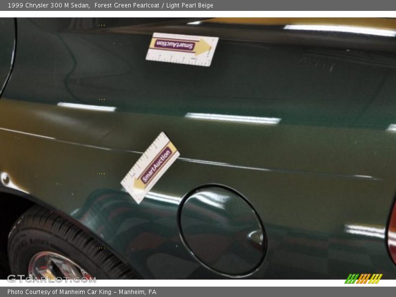 Forest Green Pearlcoat / Light Pearl Beige 1999 Chrysler 300 M Sedan