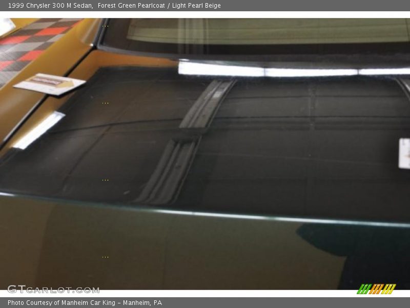 Forest Green Pearlcoat / Light Pearl Beige 1999 Chrysler 300 M Sedan