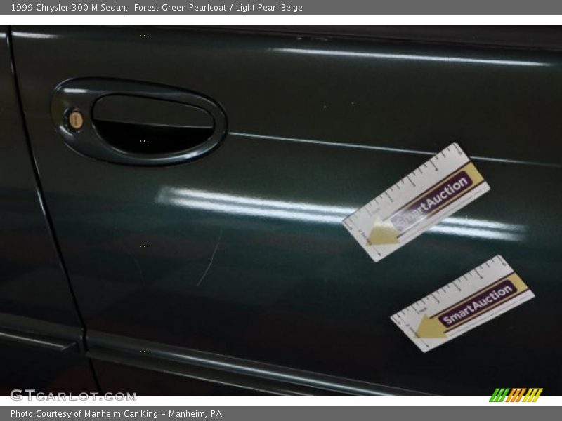 Forest Green Pearlcoat / Light Pearl Beige 1999 Chrysler 300 M Sedan
