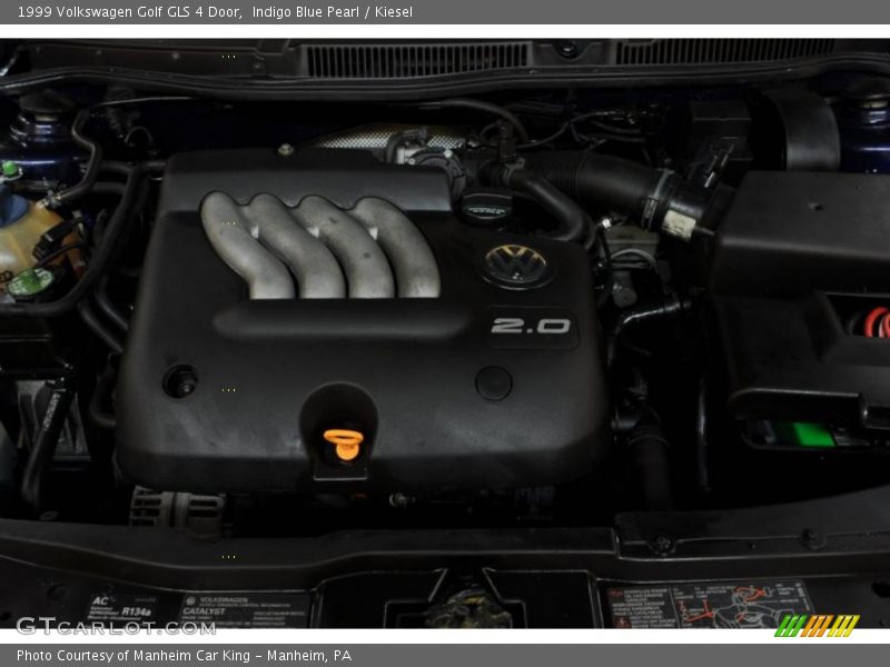  1999 Golf GLS 4 Door Engine - 2.0 Liter SOHC 8-Valve 4 Cylinder