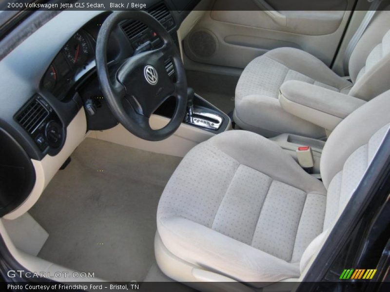  2000 Jetta GLS Sedan Beige Interior