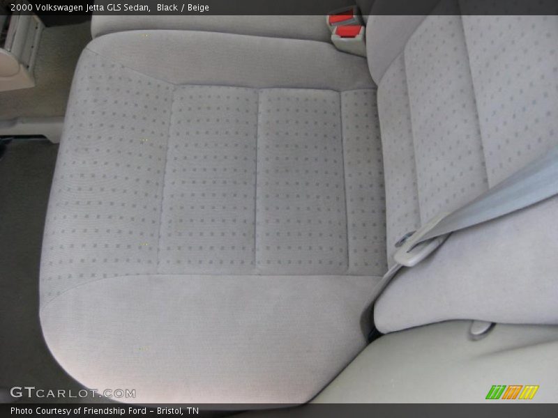 Black / Beige 2000 Volkswagen Jetta GLS Sedan