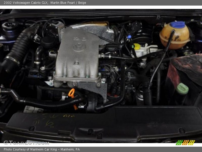  2002 Cabrio GLX Engine - 2.0 Liter SOHC 8-Valve 4 Cylinder