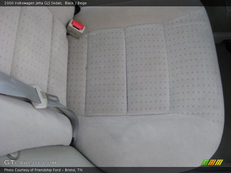 Black / Beige 2000 Volkswagen Jetta GLS Sedan
