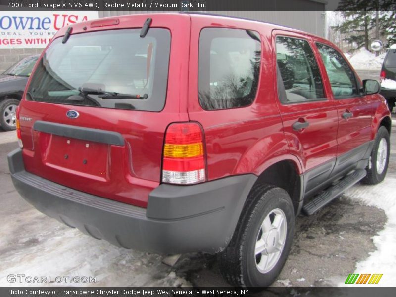  2003 Escape XLS V6 4WD Redfire Metallic