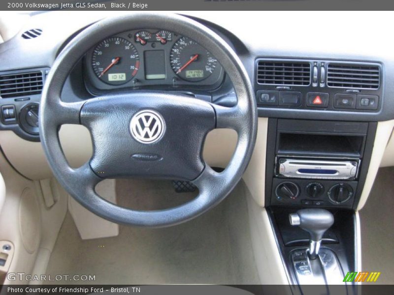 Dashboard of 2000 Jetta GLS Sedan
