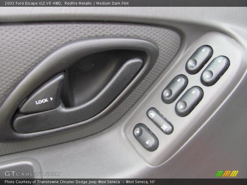 Redfire Metallic / Medium Dark Flint 2003 Ford Escape XLS V6 4WD