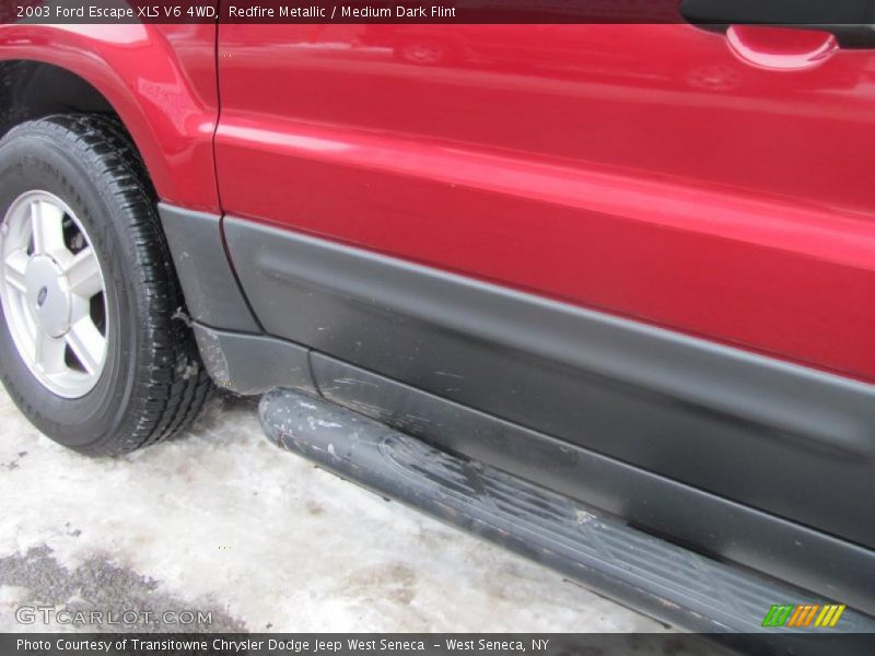 Redfire Metallic / Medium Dark Flint 2003 Ford Escape XLS V6 4WD