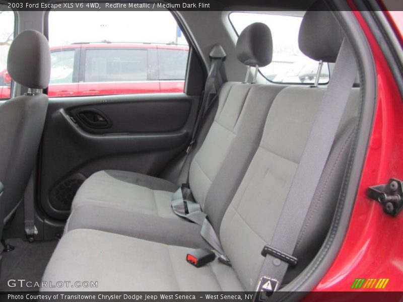 Redfire Metallic / Medium Dark Flint 2003 Ford Escape XLS V6 4WD