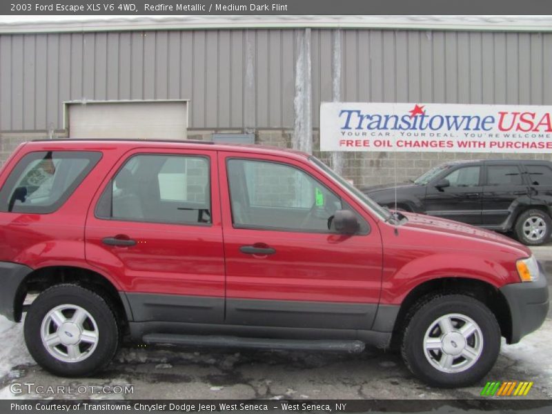 Redfire Metallic / Medium Dark Flint 2003 Ford Escape XLS V6 4WD