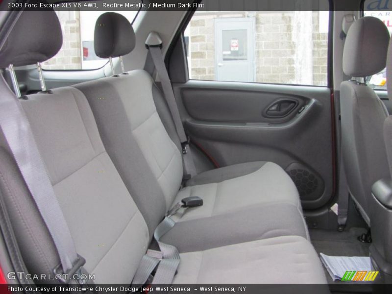  2003 Escape XLS V6 4WD Medium Dark Flint Interior