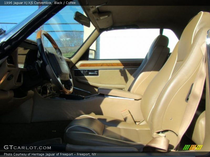 Black / Coffee 1996 Jaguar XJ XJS Convertible