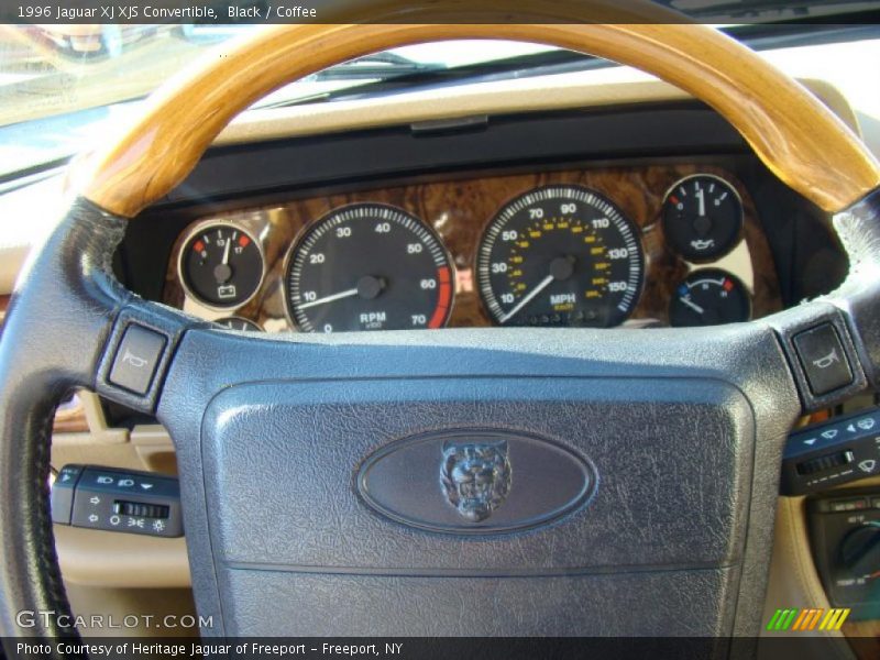 Black / Coffee 1996 Jaguar XJ XJS Convertible