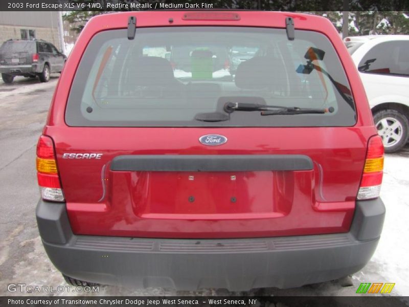  2003 Escape XLS V6 4WD Redfire Metallic