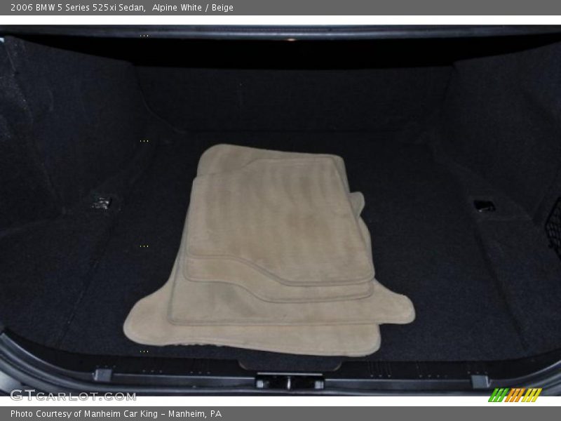 Alpine White / Beige 2006 BMW 5 Series 525xi Sedan