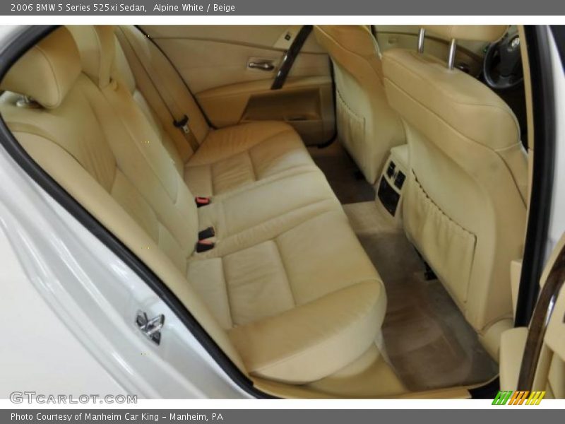 Alpine White / Beige 2006 BMW 5 Series 525xi Sedan
