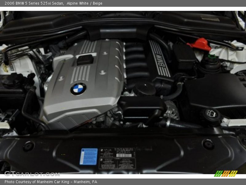 Alpine White / Beige 2006 BMW 5 Series 525xi Sedan