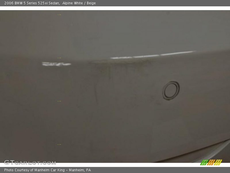 Alpine White / Beige 2006 BMW 5 Series 525xi Sedan