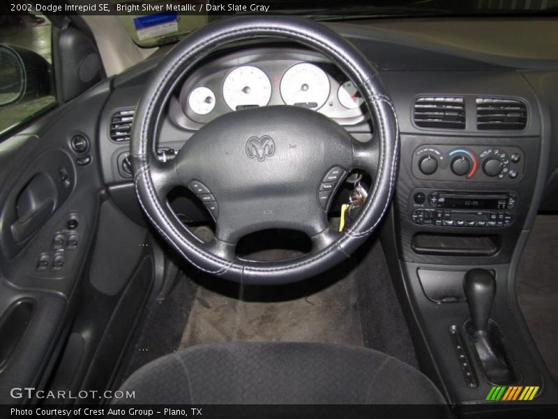 Bright Silver Metallic / Dark Slate Gray 2002 Dodge Intrepid SE