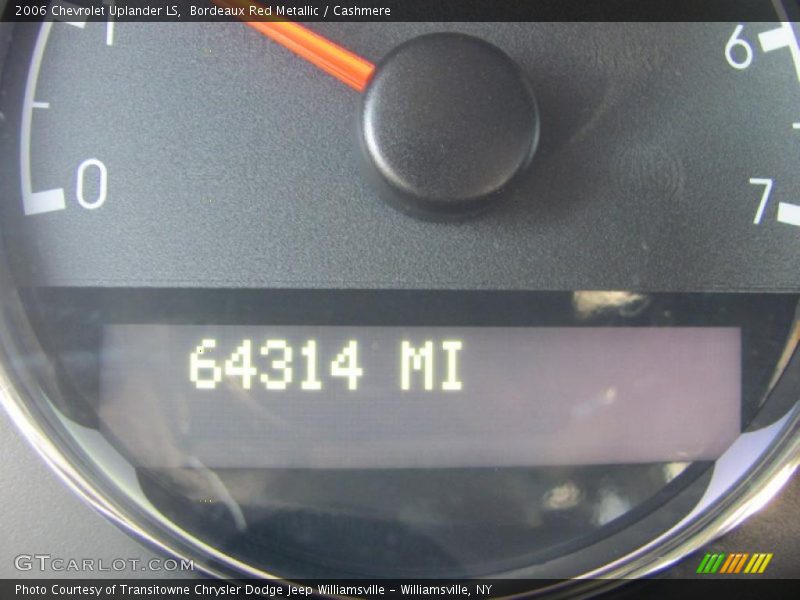 Bordeaux Red Metallic / Cashmere 2006 Chevrolet Uplander LS