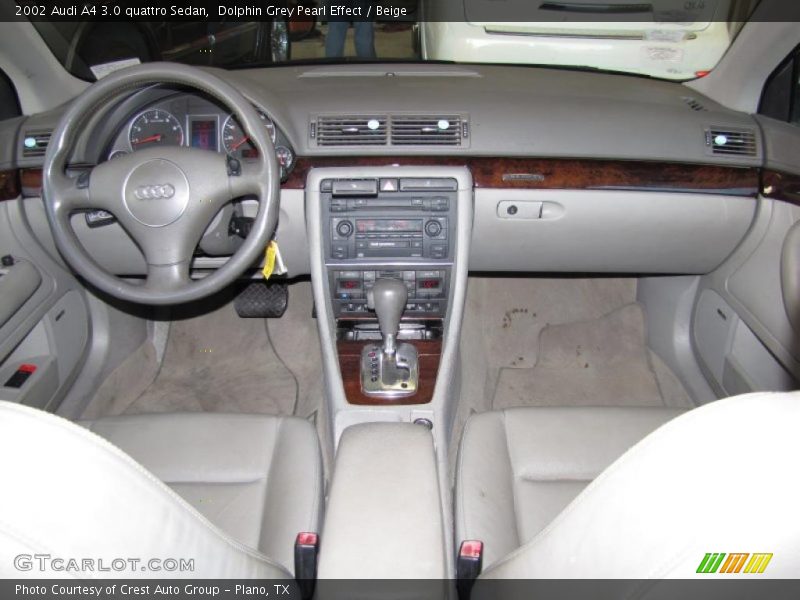 Beige Interior - 2002 A4 3.0 quattro Sedan 