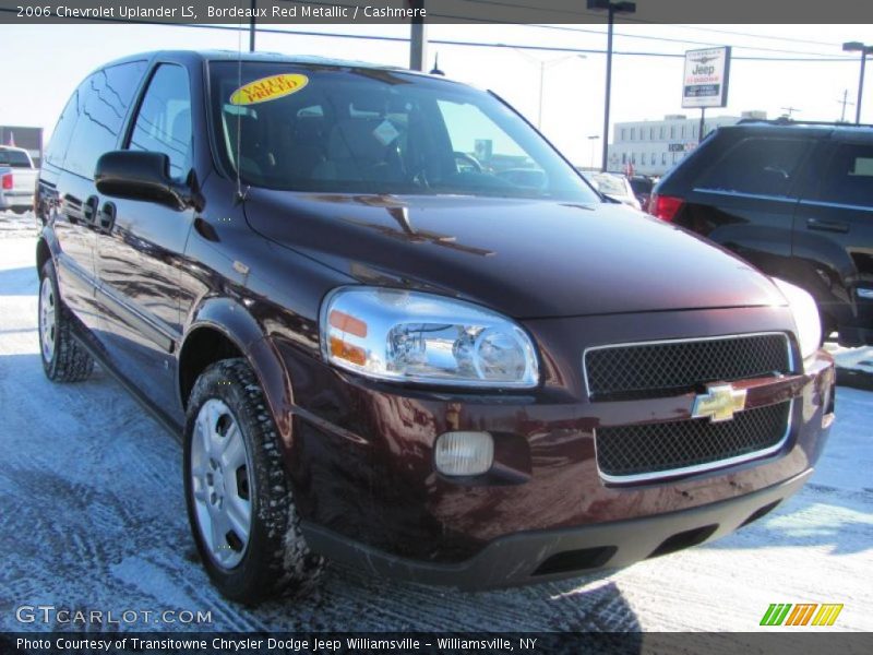 Bordeaux Red Metallic / Cashmere 2006 Chevrolet Uplander LS