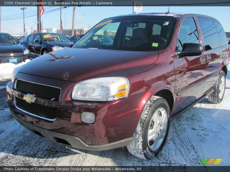 Bordeaux Red Metallic / Cashmere 2006 Chevrolet Uplander LS