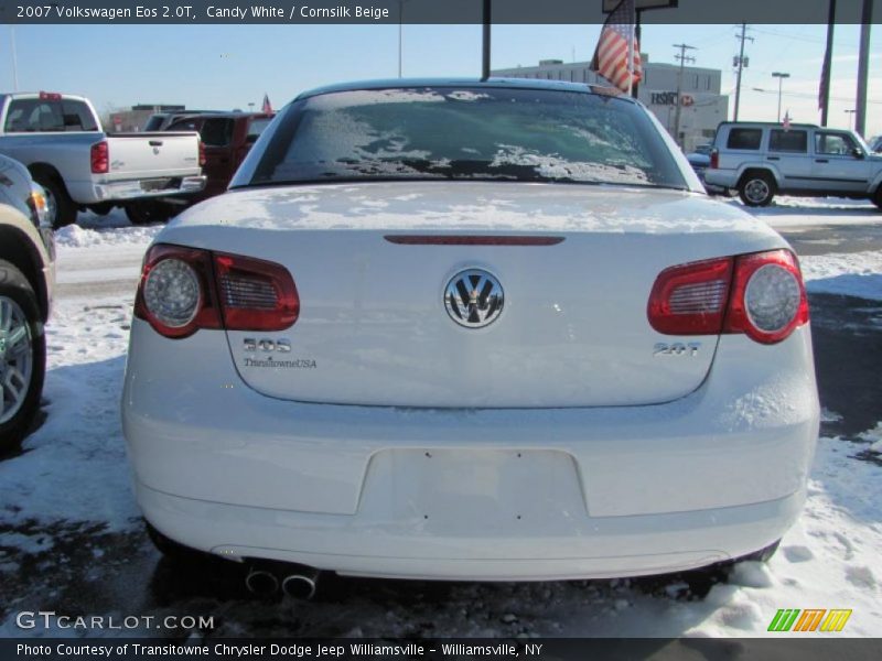 Candy White / Cornsilk Beige 2007 Volkswagen Eos 2.0T