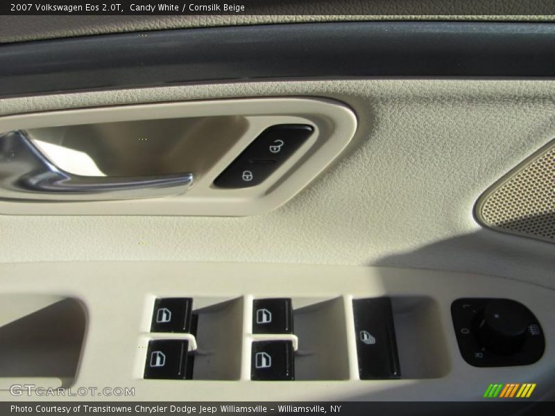 Candy White / Cornsilk Beige 2007 Volkswagen Eos 2.0T