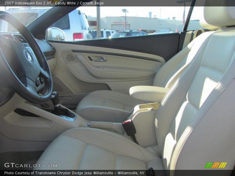  2007 Eos 2.0T Cornsilk Beige Interior