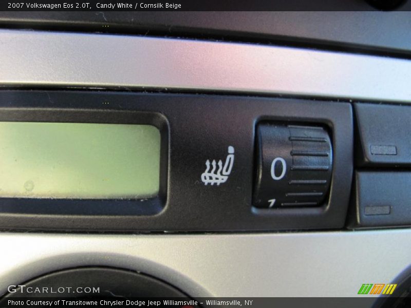 Candy White / Cornsilk Beige 2007 Volkswagen Eos 2.0T