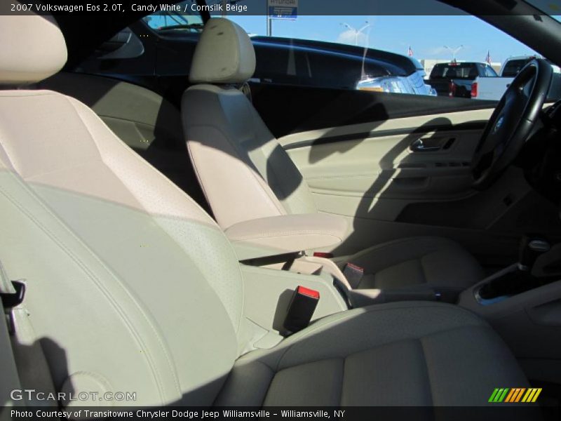 Candy White / Cornsilk Beige 2007 Volkswagen Eos 2.0T