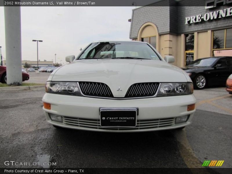 Vail White / Brown/Tan 2002 Mitsubishi Diamante LS
