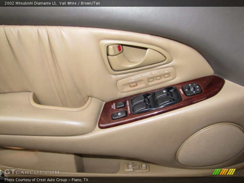 Vail White / Brown/Tan 2002 Mitsubishi Diamante LS