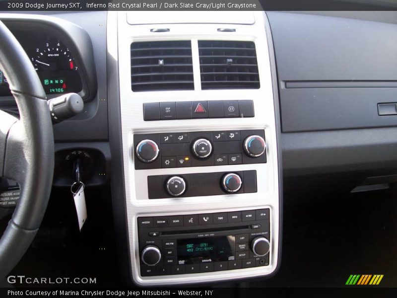 Inferno Red Crystal Pearl / Dark Slate Gray/Light Graystone 2009 Dodge Journey SXT