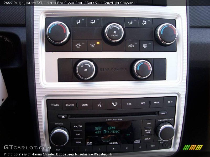 Inferno Red Crystal Pearl / Dark Slate Gray/Light Graystone 2009 Dodge Journey SXT