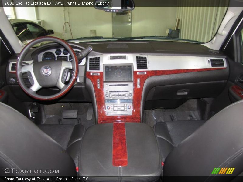 White Diamond / Ebony 2008 Cadillac Escalade EXT AWD